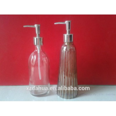 500ml Glass Bottles for Shampoo&Liquid Soap with Sprayer