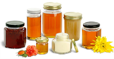 High-End Glass Jar for Honey, Jam, Food, Pickle Glass Bottles